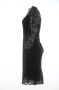 Dolce & Gabbana Dames Halflange Jurk Black Dames - Thumbnail 2