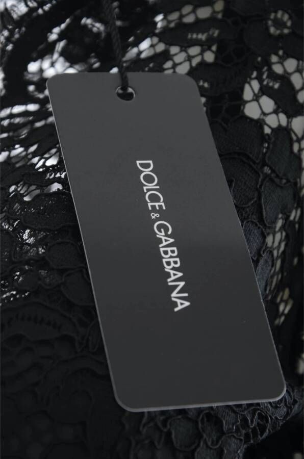 Dolce & Gabbana Dames Halflange Jurk Black Dames
