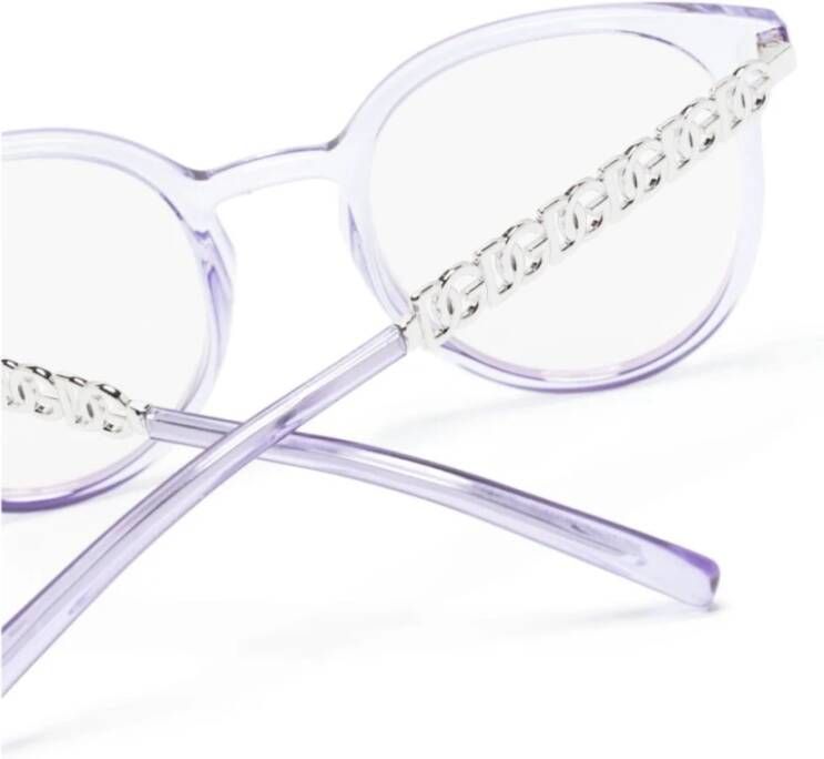 Dolce & Gabbana Paarse Sungles met Originele Hoes Purple Dames