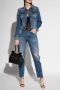 Dolce & Gabbana Slim Fit Blauwe Jeans Blue Dames - Thumbnail 2