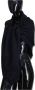 Dolce & Gabbana Donkerblauwe Fringed Zijden Sjaal Blauw - Thumbnail 4