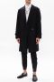 Dolce & Gabbana Zwarte Lange Trenchcoat Jas Black Heren - Thumbnail 2