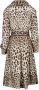Dolce & Gabbana Double-Breasted Trenchcoat met Luipaardprint Brown Dames - Thumbnail 2