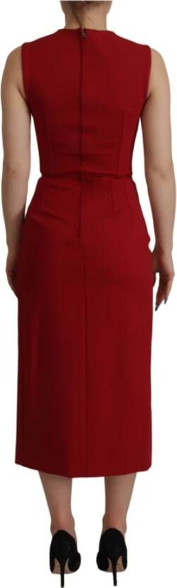 Dolce & Gabbana Dresses Rood Dames