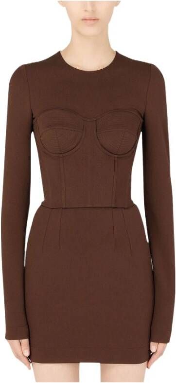 Dolce & Gabbana Top Bruin Dames