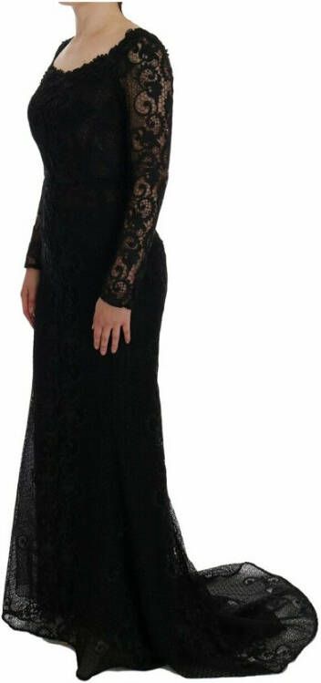 Dolce & Gabbana Floral Sheath Dress Zwart Dames