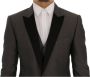 Dolce & Gabbana Slim Fit Blazer Jas met Cirkelpatroon Meerkleurig Heren - Thumbnail 2