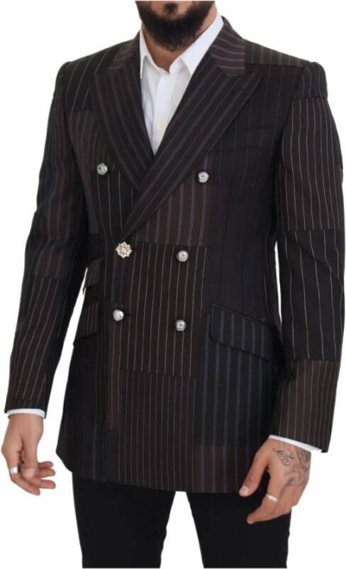 Dolce & Gabbana Formal Blazers Zwart Heren