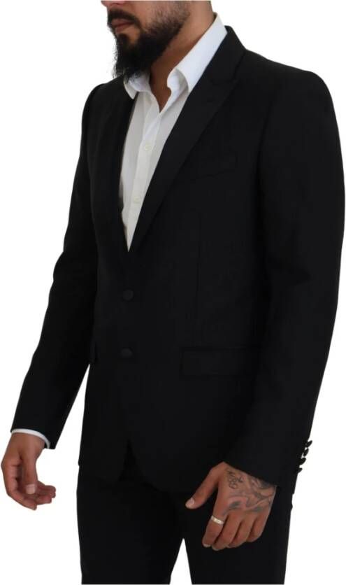 Dolce & Gabbana Formal Blazers Zwart Heren