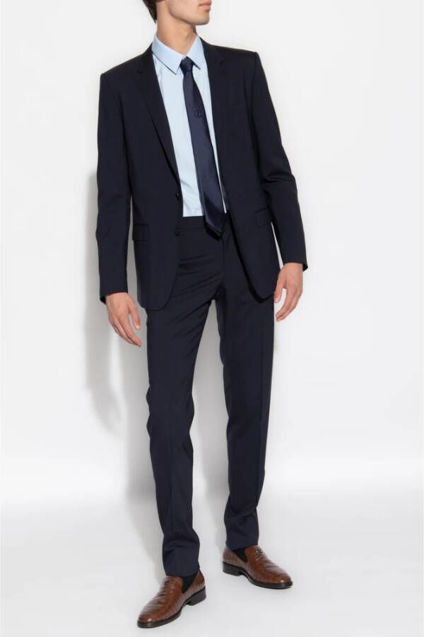 Dolce & Gabbana Martini fit overhemd Blauw Heren