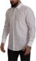 Dolce & Gabbana Witte Katoenen Formele Jurk Shirt White Heren - Thumbnail 2