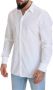 Dolce & Gabbana Witte Gestreepte Katoenen Formele Overhemd White Heren - Thumbnail 2