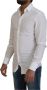 Dolce & Gabbana Witte Katoenen Slim Fit Formeel Jurk Shirt White Heren - Thumbnail 2