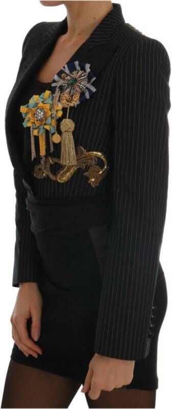 Dolce & Gabbana Blazerjas Zwart Dames