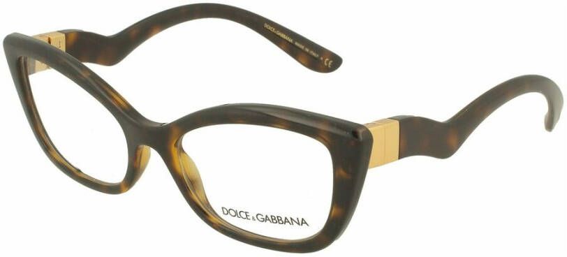 Dolce & Gabbana Bril Bruin Dames