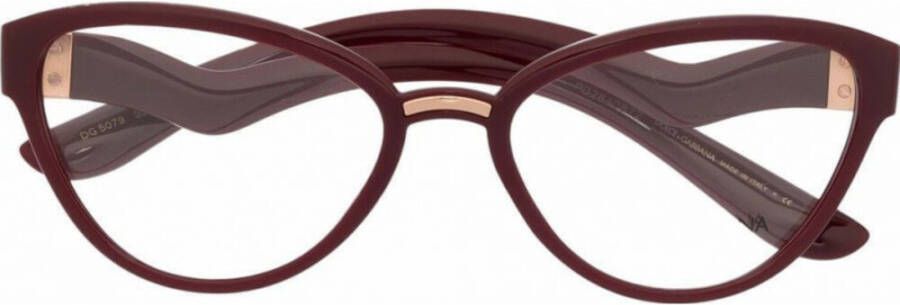 Dolce & Gabbana Glazen Dg5079 3285 Rood Dames