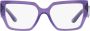 Dolce & Gabbana Luxe Fleur Purple zonnebril voor vrouwen Purple Dames - Thumbnail 2