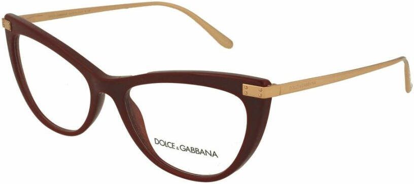 Dolce & Gabbana Bril Rood Dames