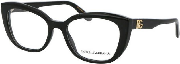 Dolce & Gabbana Bril Zwart Dames