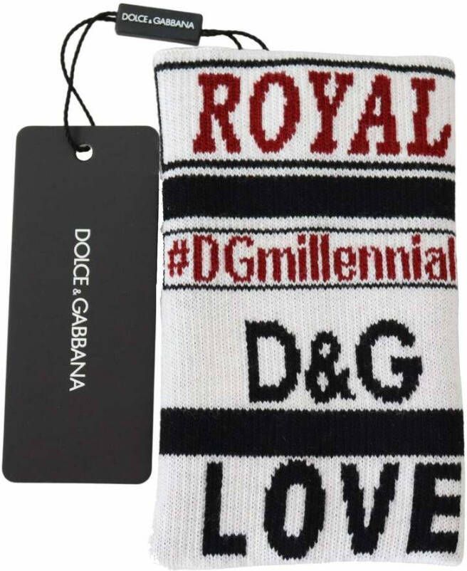 Dolce & Gabbana Handschoenen Wit Heren