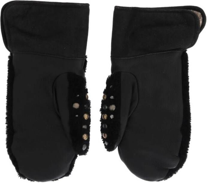 Dolce & Gabbana Gloves Zwart Heren
