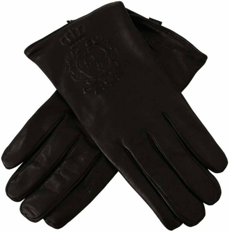 Dolce & Gabbana Gloves Zwart Heren