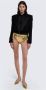 Dolce & Gabbana Gouden Stretch Culottes Yellow Dames - Thumbnail 1