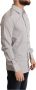 Dolce & Gabbana Gray Cotton Slim Fit Mens Sicily Overhemd Grijs Heren - Thumbnail 2