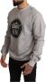 Dolce & Gabbana Trainingsshirt Koning met Kroon Print Hoodie Gray Heren - Thumbnail 2