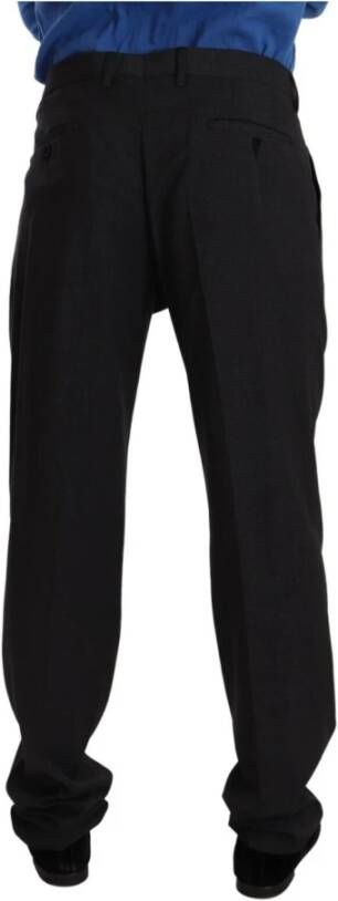 Dolce & Gabbana Gray Dress Trouser Ventanni Dress Pants Grijs Heren