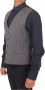Dolce & Gabbana Gray Wool Stretch Dress Vest Jacket Blazer Grijs Heren - Thumbnail 2