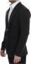 Dolce & Gabbana Groene Cashmere Blazer met Twee Knopen Zwart Heren - Thumbnail 2