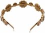 Dolce & Gabbana Kristallen Bloe Parel Haarband Tiara Multicolor - Thumbnail 3