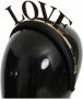 Dolce & Gabbana Zwart Goud Liefde Haarband Authentiek & Exclusief Zwart Dames - Thumbnail 3