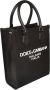 Dolce & Gabbana Sportieve Nylon Tote Bag Zwart Black - Thumbnail 4
