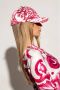 Dolce & Gabbana Bedrukte baseballpet Roze Dames - Thumbnail 2