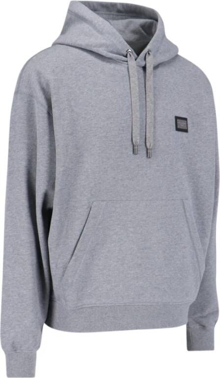 Dolce & Gabbana Hoodies Grijs Heren