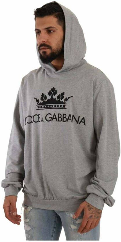 Dolce & Gabbana Hoodies Grijs Heren