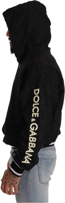 Dolce & Gabbana Hoodies Zwart Heren