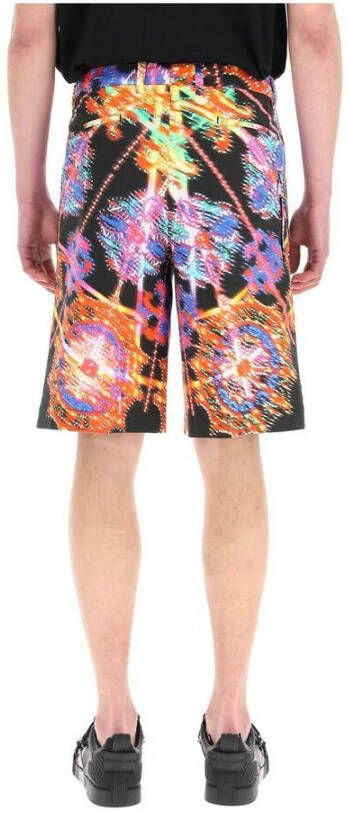 Dolce & Gabbana Illumination print shorts Zwart Heren