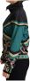 Dolce & Gabbana Pre-owned Multicolor DG Logo Mania Track Bomber Jacket Blauw Dames - Thumbnail 2