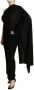 D&G Overhemd D&G Dolce Gabbana MS6454 Een Schouder Gedrapeerde Top - Thumbnail 2
