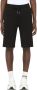 Dolce & Gabbana Zwarte Katoenen Logo Elastische Taille Shorts Black Heren - Thumbnail 3