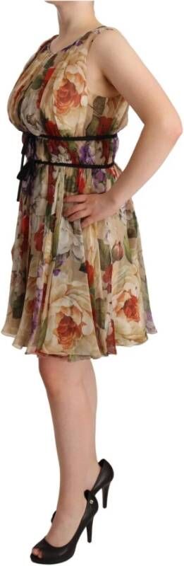 Dolce & Gabbana Korte jurken Beige Dames