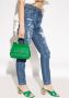 Dolce&Gabbana Satchels Small Sicily Bag Dauphine Leather in groen - Thumbnail 6