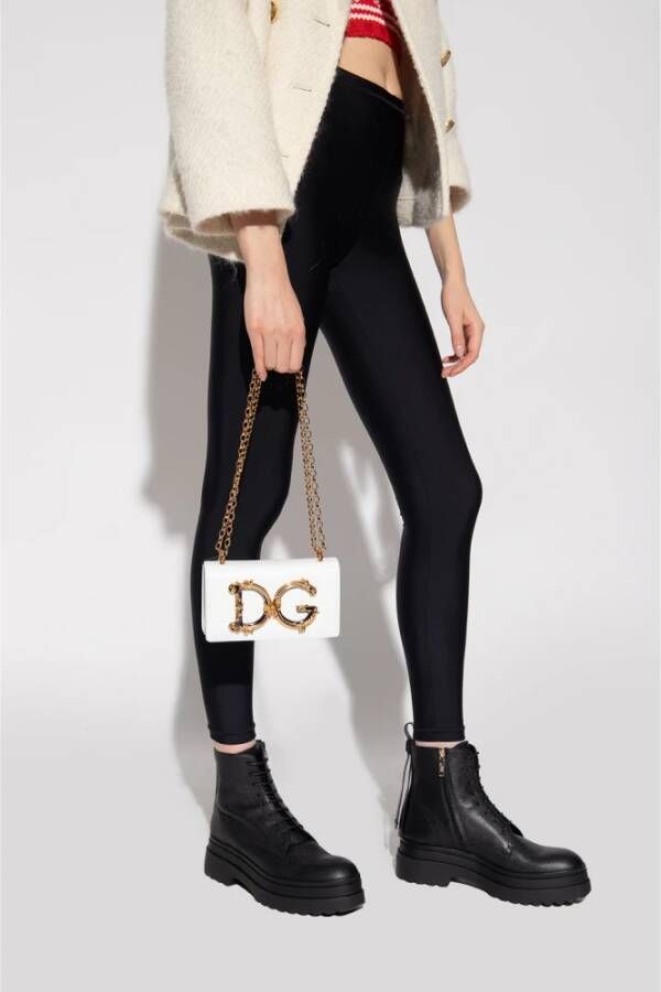 Dolce & Gabbana DG Girls shoulder bag Wit Dames