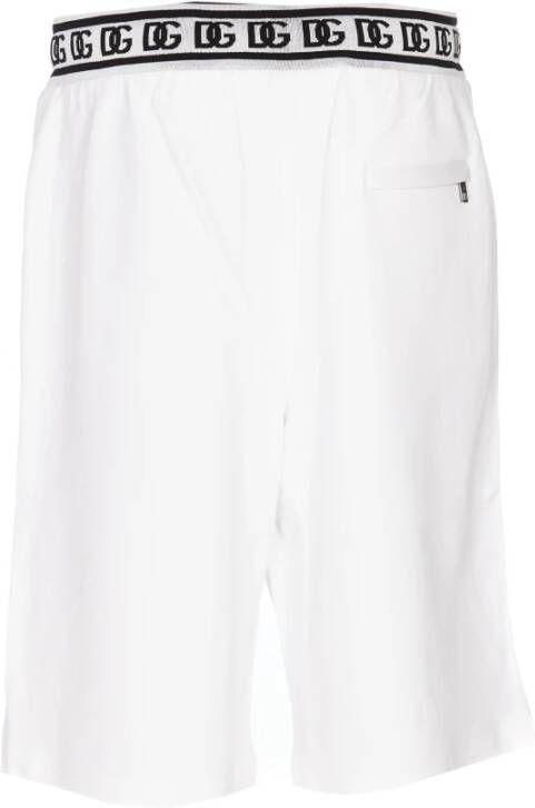 Dolce & Gabbana Dolce Gabbana Shorts White Wit Heren