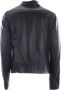 Dolce & Gabbana Heren Leren Jas Stijlvol Model Blauw Heren - Thumbnail 2