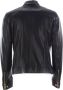 Dolce & Gabbana Heren Leren Jas Stijlvol Model Zwart Heren - Thumbnail 2