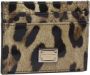 Dolce & Gabbana Stijlvolle Portemonnees en Kaarthouders Brown Dames - Thumbnail 3